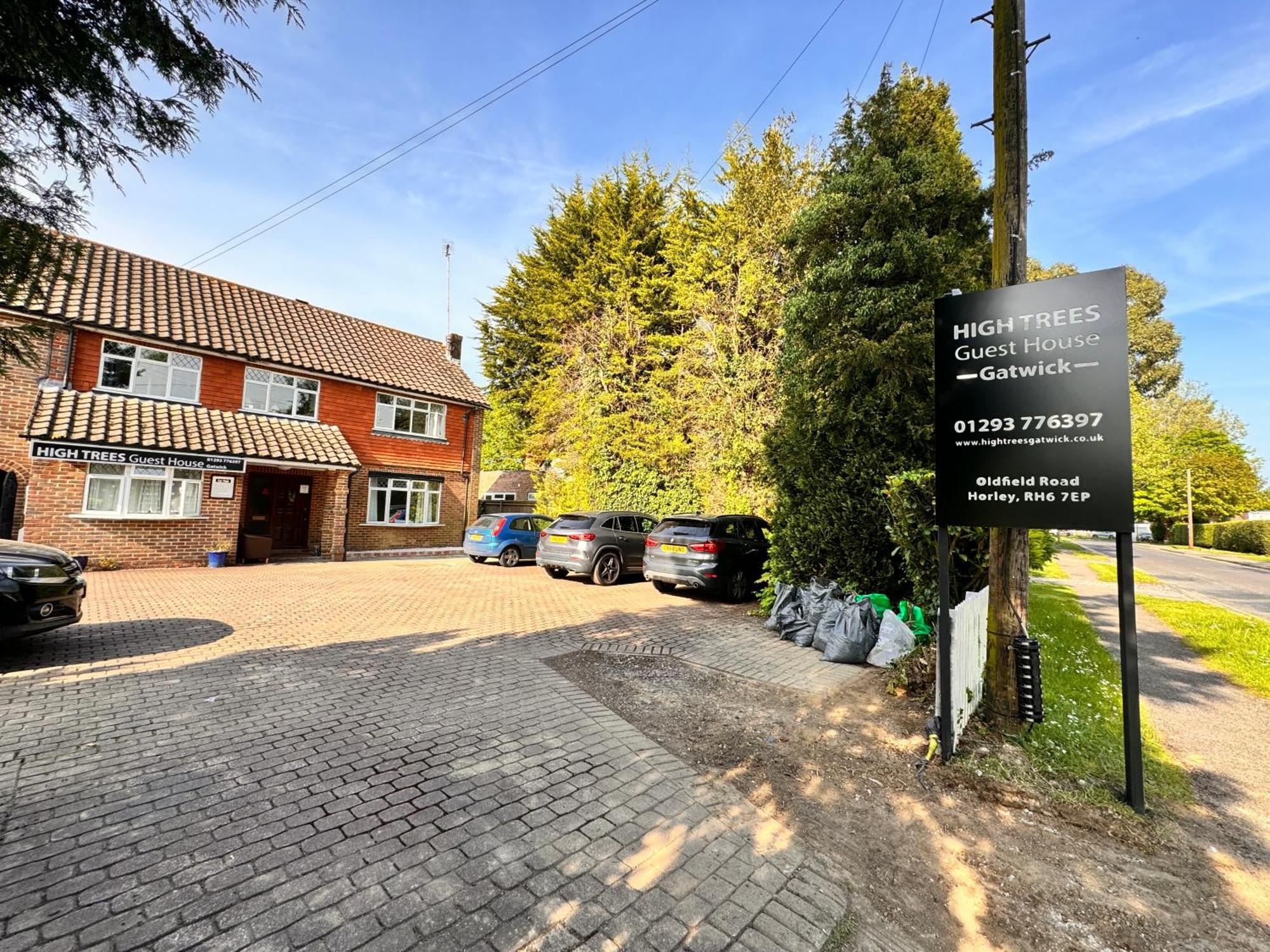 High Trees Guest House Gatwick Horley Zewnętrze zdjęcie