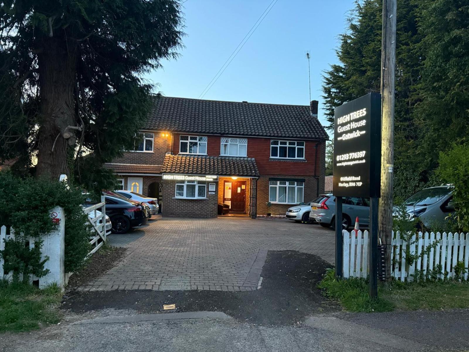 High Trees Guest House Gatwick Horley Zewnętrze zdjęcie