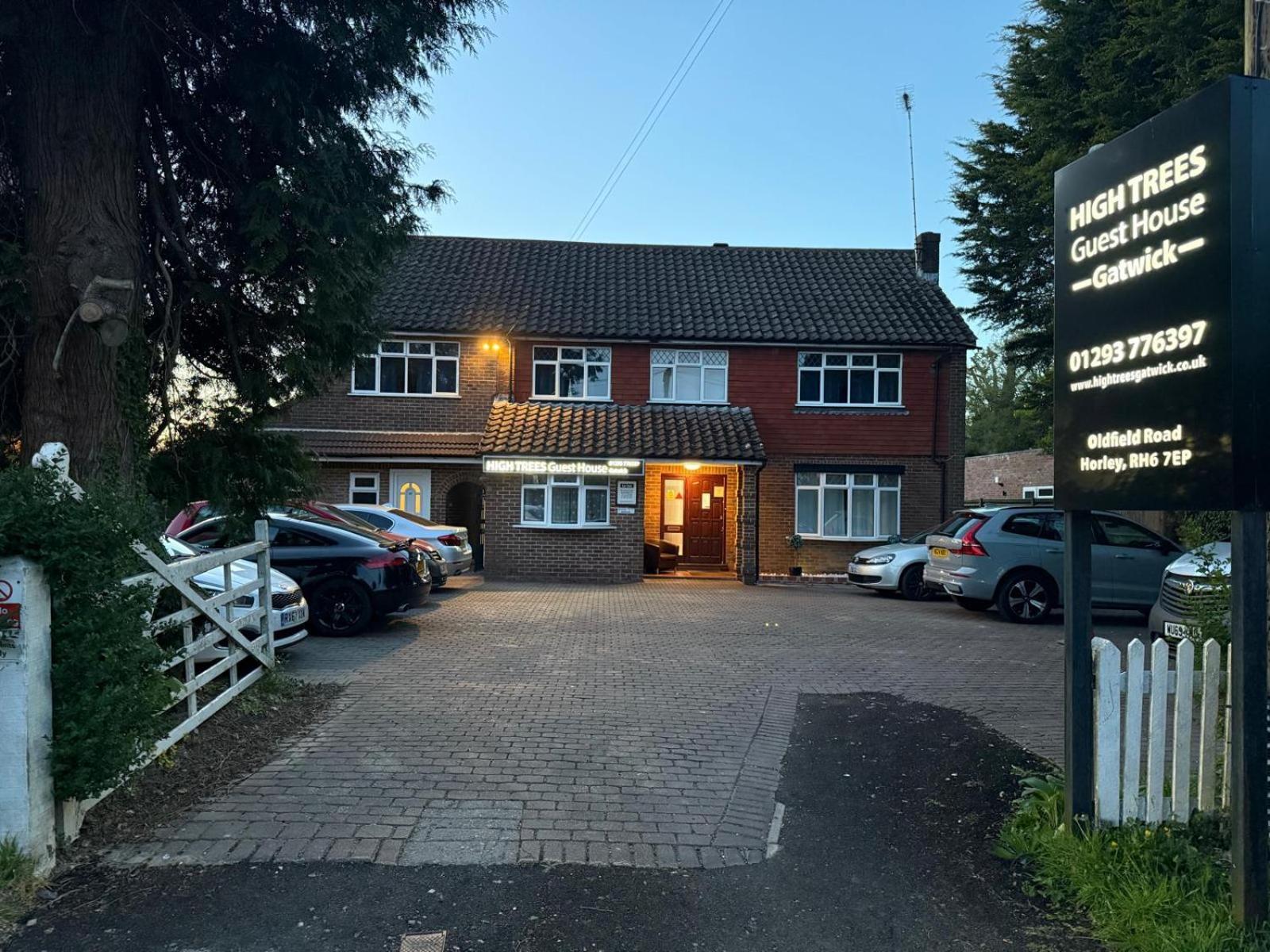 High Trees Guest House Gatwick Horley Zewnętrze zdjęcie